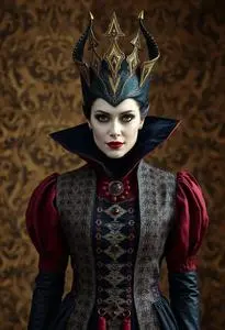 Evil Queen From Once Upon Time Costume face swap