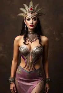 Exotic Dance Wear Costume face swap