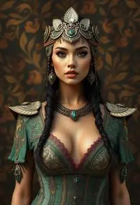 Exotic Woman Costume face swap