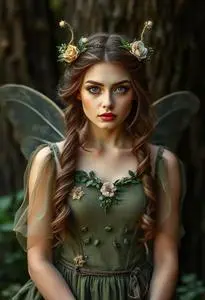 Fairy Costume Woodland face swap
