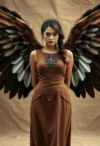 Falcon Wings Costume face swap