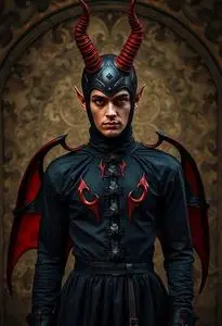 Fallen Devil Costume face swap