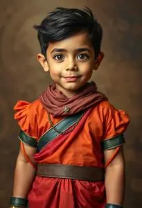 Fancy Dress Chhota Bheem Costume face swap