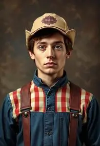 Farmboy Luke Costume face swap