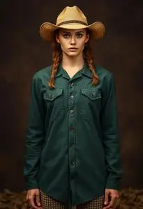 Farmer Dell Costume face swap