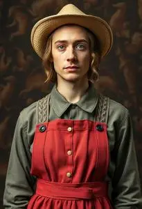 Farmer Fran Costume face swap