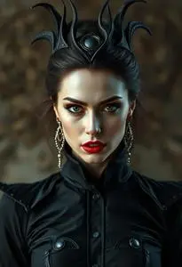 Fierce Vamp Costume Woman face swap