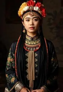 Filipino Costume Buwan Wika face swap