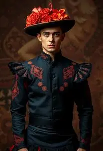 Flamenco Dancer Male Costume face swap