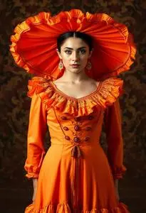 Flamenco Fancy Dress Costume face swap