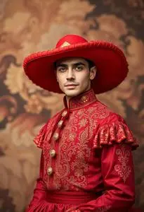 Flamenco Male Costume face swap