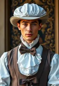 French Man Fashion Costume face swap
