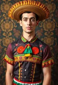 Funny Cinco Mayo Costume face swap