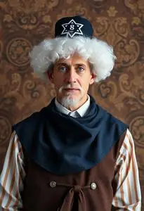 Funny Jewish Costume face swap