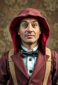 Funny Man Costume face swap