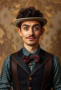 Funny Man Outfit Costume face swap