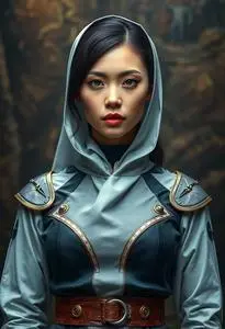 Future Female Woman Costume face swap