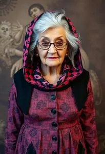 Gangsta Granny Costume face swap