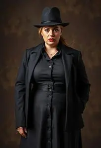 Gangster Moll Costume Plus Size face swap