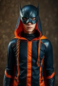 Generic Superhero Costume Adult face swap