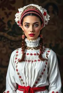 Georgian Dance Costume face swap