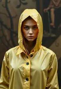 Georgie Raincoat Costume face swap