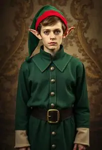 Giant Elf Costume face swap