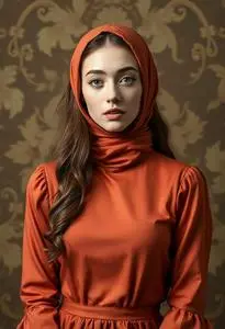 Ginger Costume Girl face swap