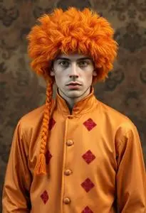 Ginger Costume Male Fancy Dress face swap
