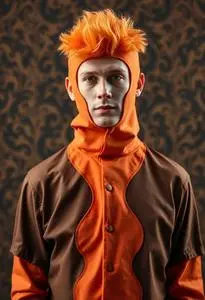 Ginger Costume Man face swap