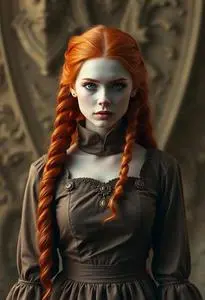 Ginger Hair Costume face swap