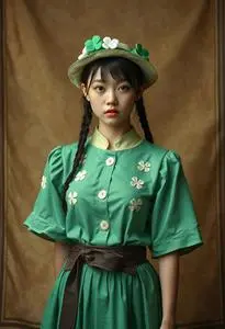 Girl Untamed Lucky Costume face swap
