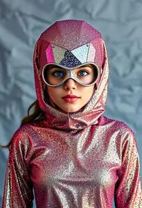 Glitter Bomb Costume face swap