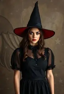 Good Witch Bad Witch Costume face swap