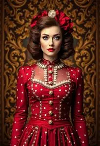 Greatest Showman Jenny Lind Costume face swap