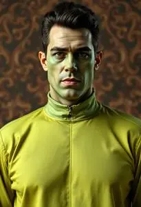 Green Giant Costume face swap
