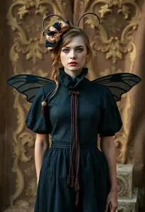 Gypsy Moth Costume face swap