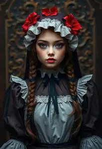 Hallloween Costume Girl face swap