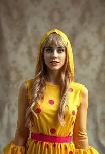 Hannah Montana Costume Adult face swap