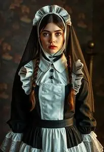 Haunted Maid Costume face swap