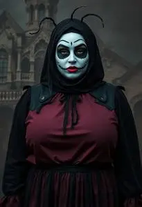 Haunted Mansion Costume Plus Size face swap