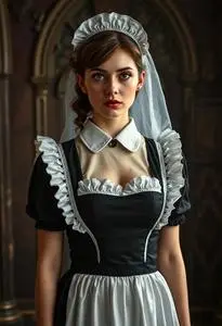 Haunted Mansion Maid Costume face swap