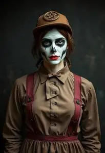 Haunted Mansion Worker Costume face swap