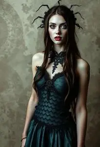 Haunted Mermaid Costume face swap
