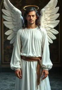 Heavenly Man Angel Costume face swap
