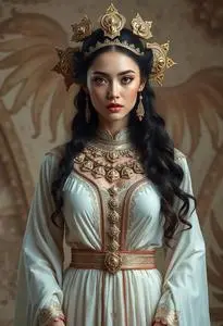 Hel Goddess Costume face swap