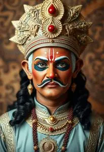 Hindu God Costume face swap