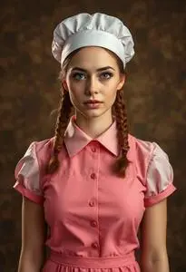 Housekeeper Costume face swap