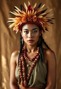 Hula Kahiko Costume face swap