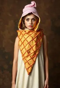 Ice Cream Cone Costume face swap